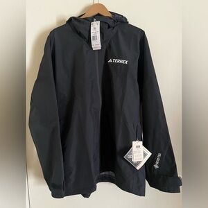 NWT Adidas Terrex Xperior 2L GORE-TEX Performance Jacket Black XL